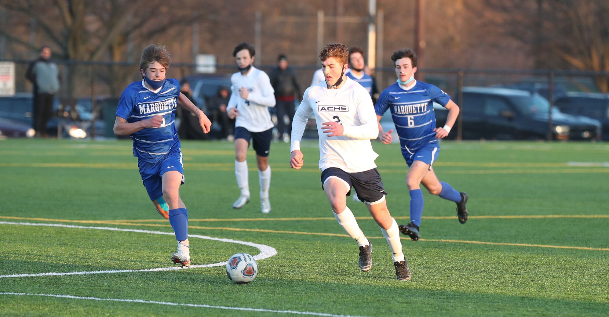 Alton Marquette vs. Althoff boys soccer